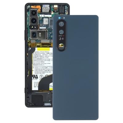 Оригинальная задняя крышка аккумулятора с объективом камеры для Sony Xperia 1 III