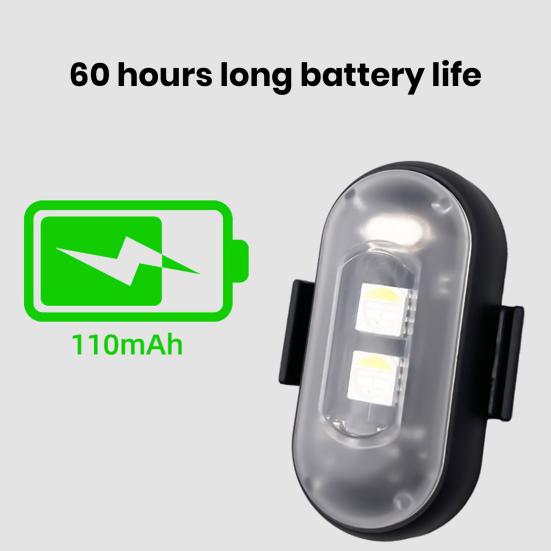 Светодиодный стробоскоп для дрона с дистанционным управлением, несколько режимов, изменение цвета, предотвращение столкновений, мини