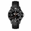Authorized Distributor: ICE-WATCH Ice Watch Women's Unisex Watch 000123 Small Black Ice Foever Silicone