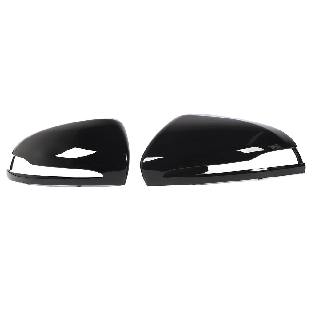 1pair Rearview Mirror Left Right Side Wing Mirror Cover Replacement for C‑Class W205 2014 to 2021 LHD