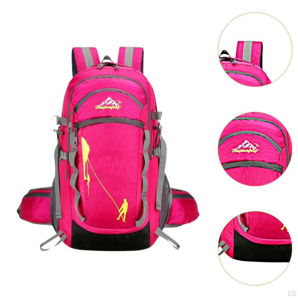 Hiking Backpack Back Pack Lightweight Traveling Bag Portable Sports Daypack for Training