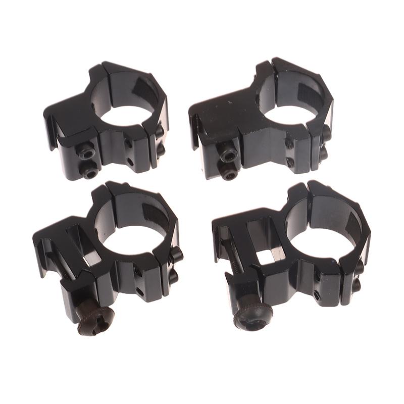 Hunting Quick Release Scope Mount Holder 25.4Mm 1" Rings For 11Mm/20Mm Weaver/Picatinny Rail Scope Mount For Torch Light