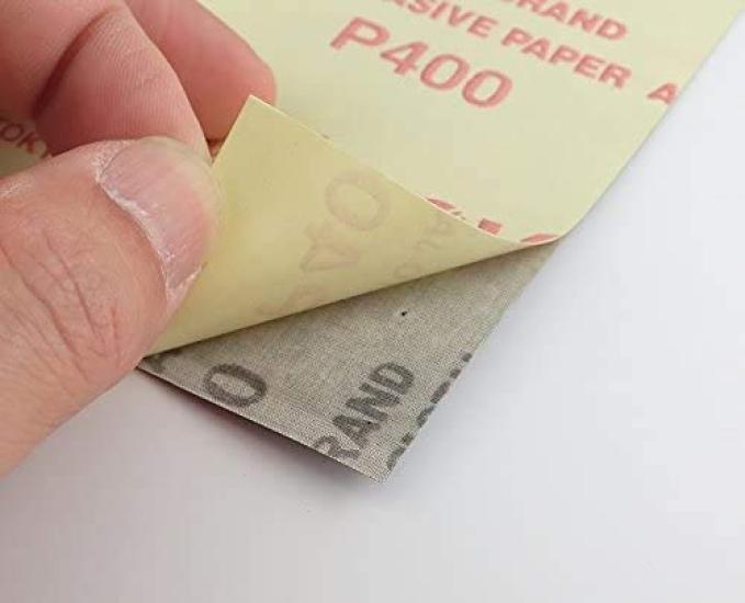 Argofile из клейкой наждачной бумаги GlueNite 200x100мм (Аргофайл) [Набор 3] (Наждачная бумага KOVAX) #400 #600 #800