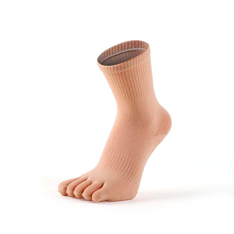 MEIKAN Unisex Full-Toe Non-Slip Yoga & Fitness Socks