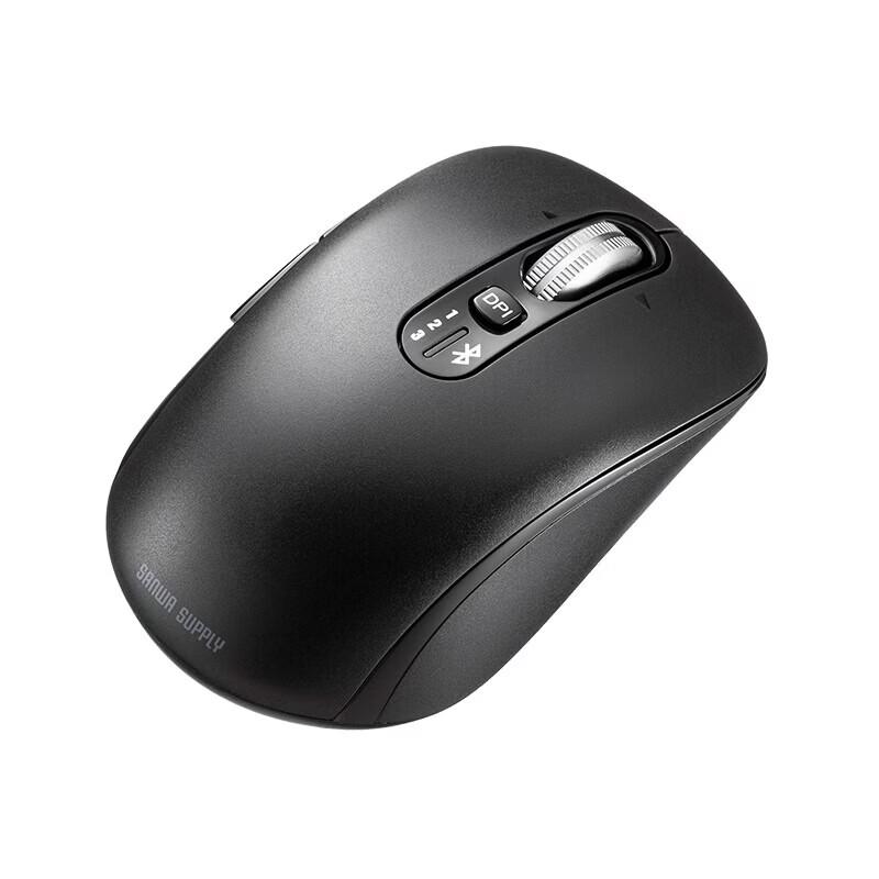 SANWA MA-BBS529BK Бесшумная Bluetooth 5.0 мышь с 4-направленным скроллом