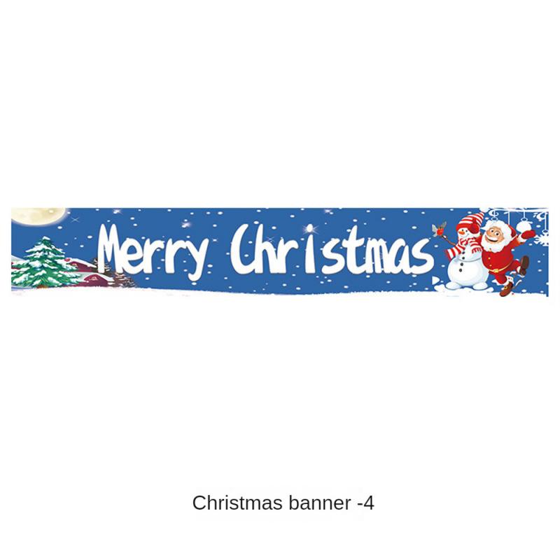 Рождественская гирлянда с баннером Веселое рождественское украшение для дома Навидад Ноэль 2024 Рождественские украшения Рождественский декор Новый год 2025