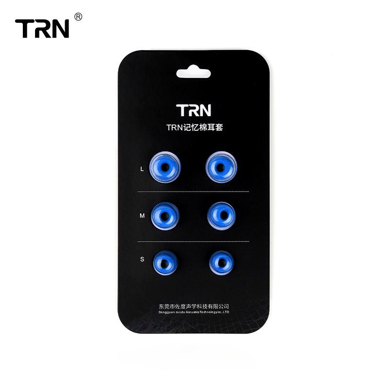 Наушники TRN Силиконовый чехол с губкой с эффектом памяти, вставляемый в ухо Наушники усиливают басы. Силиконовая оболочка с памятью медленно возвращается к наушникам.