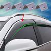 New In Channel Wind / Rain Deflectors Fitting Clips Replacements For Heko G3 Clip X4