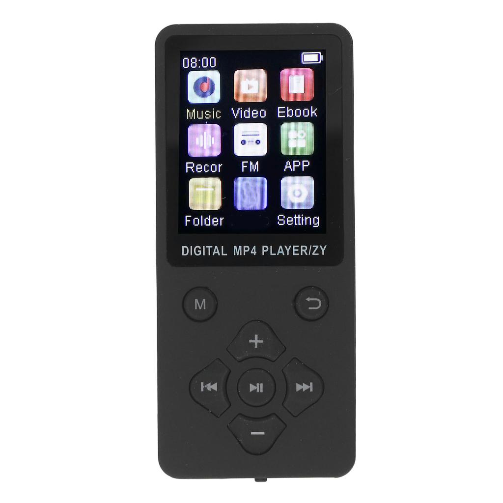 Mp3 Mp4 Player Super Slim 1.8 Inch Color Screen Bluetooth 5.0 Built In 64GB HiFi Portable Digital
