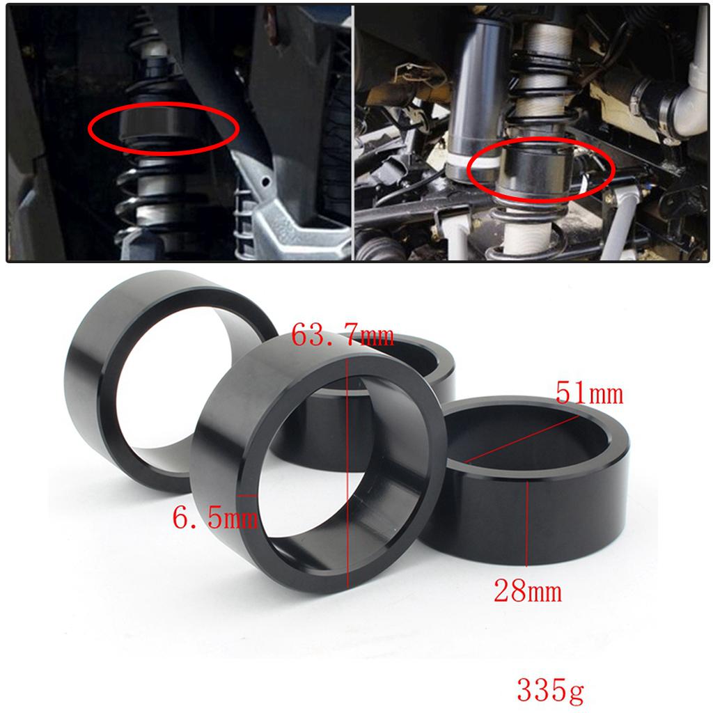 4PCS 25 Inch ATV Lift Spacer Kit for CanAm Outlander 650 800 Models Suspension Leveling Accessories