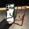 Чехол для телефона с 3D-дизайном в виде змеи для Samsung S25 Ultra S24 S23 FE S22 A56 A36 A16 A06 A55 A26 A15, противоударный, мягкий, силиконовый, с покрытием, бампер