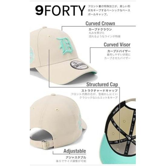 Кепка Era 9FORTY Боковой Патч MLB Эксклюзив ONSPOTZ NER37C7429 9 Forty CS Песочный Лен Синий Оттенок