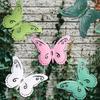 Iron Garden Decorative Butterfly Multicolor Butterflies Hanging Decoration