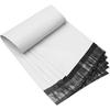 Unique Poly Mailers 6x25 Inch 20 Pack Envelopes Bag for Long Items,White Self Sealing Waterproof Mailing Shipping Bags
