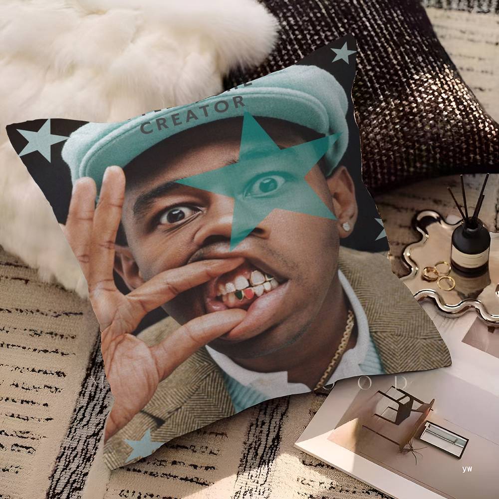 Tyler The Creator 45*45см Наволочка Декоративная Наволочка для Подушки Домашняя Наволочка для Подушки на Диван