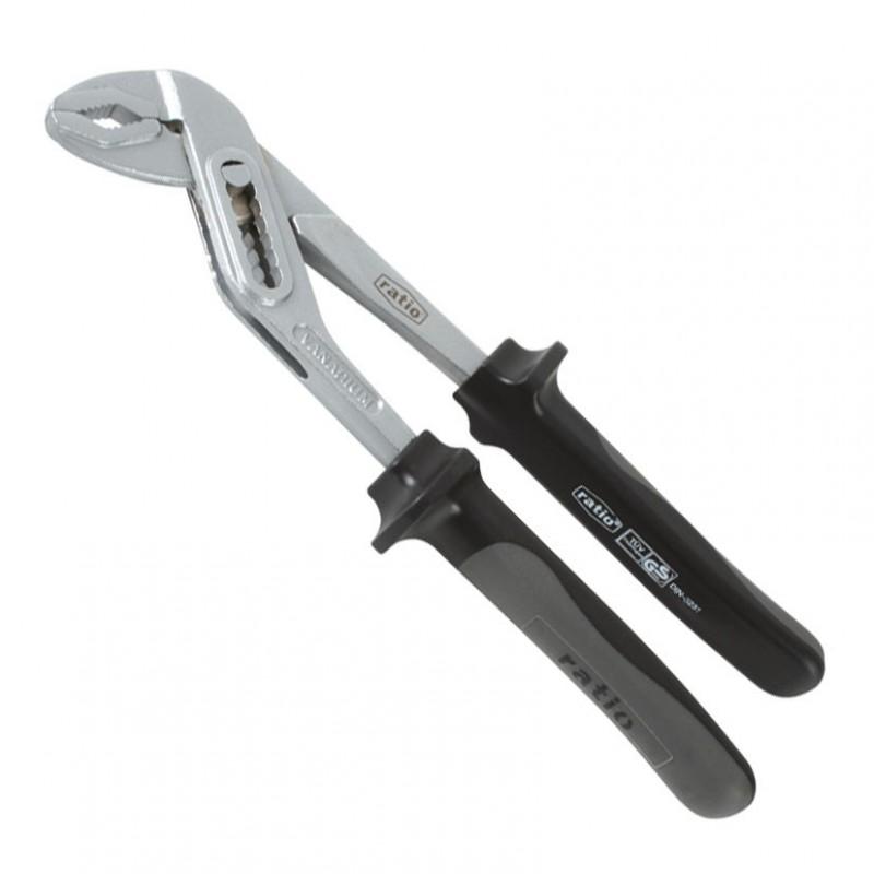 RATIO 250MM CHANNEL PARROT BEAK PLIERS.