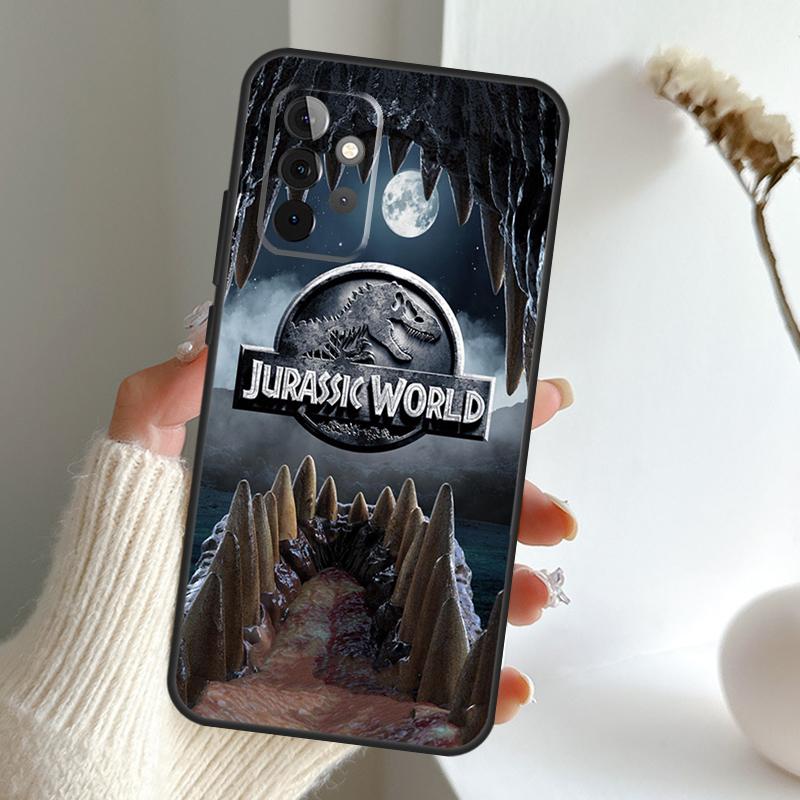 Jurassic Park Dinosaur World For Samsung Galaxy A51 A71 A12 A22 A32 A52 A72 A13 A23 A33 A54 A53 A34 A73 A21S A52S Phone Case
