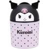 Skater 3D Interior Box Storage Case Trash Can Tabletop Trash Can Kuromi Sanrio DB2D-A