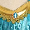 Jasmine Princess Dress for Girls Cosplay Aladdin Magic Lamp Costume Kids Halloween Birthday Carnival Party Vestidos 2-10T Outfit