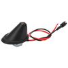 Car Roof Antenna Raku 2 Base with Amplifier Kit Short Type Universal Compact Design for Automobiles
