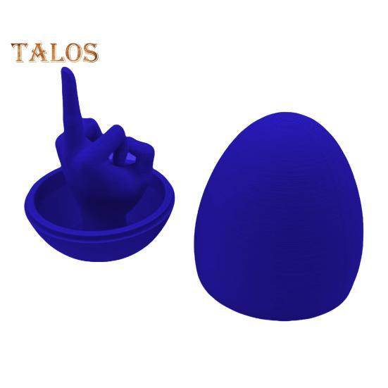 Пасхальное яйцо в виде среднего пальца, забавная игрушка-розыгрыш, напечатанная на 3D-принтере, забавный сюрприз, грубая шутка, яйцо-шутка, подарок на корпоративную вечеринку на день рождения