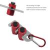 Stair Gauge Aluminum Alloy Hex Flat Framing Jig with Thumb Screw for Stair Layout Woodworking