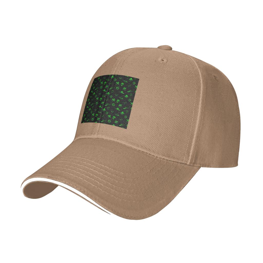 Aliens and UFOs Pattern Cap Casual Baseball Caps Adjustable Hat Hip Hop Summer Unisex Baseball Hats Customizable Polychromatic