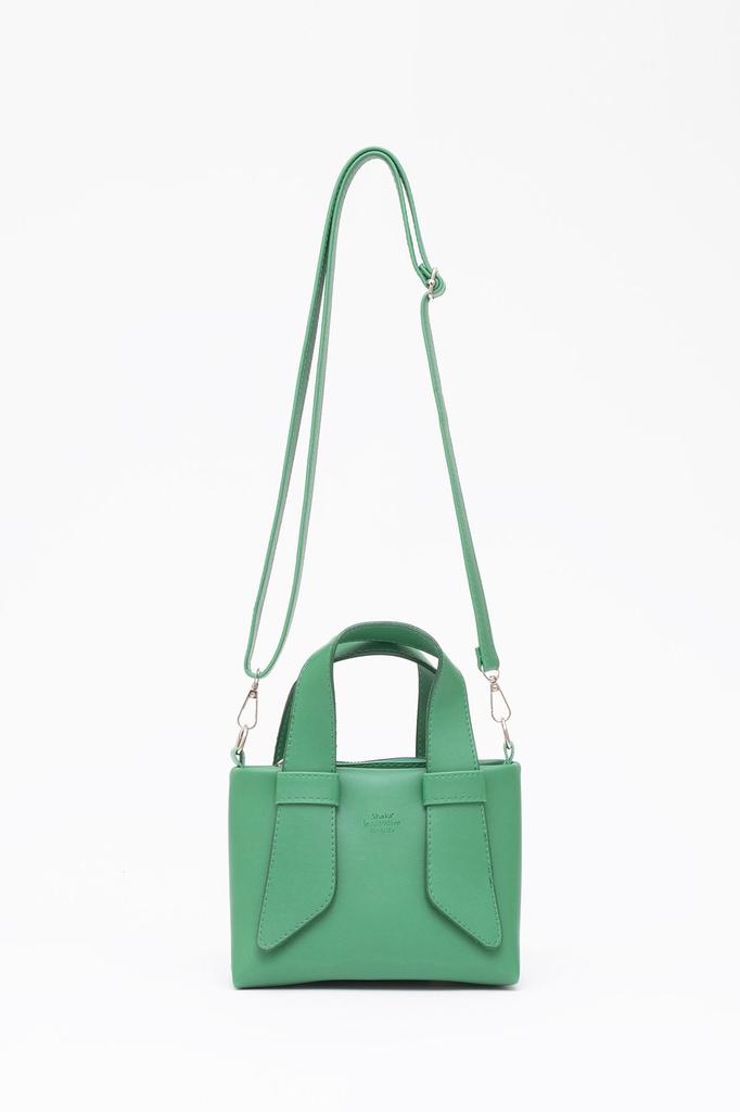 Women's Stylish and Useful Shoulder Bag Black Shk60 Artificial Leather Single Compartment Double Handle Hand and Cross Shoulder Bag L:14W:21W:8 Cm