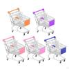 Kids Mini Shopping Cart for Role Play, Supermarket Handcart Toy, Storage Basket Children