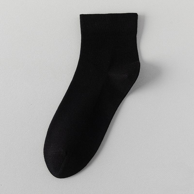 Loose-fitting Cotton Mid-calf Socks with Wide Cuffs That Do Not Constrict The Feet, Suitable for Spring and Autumn.