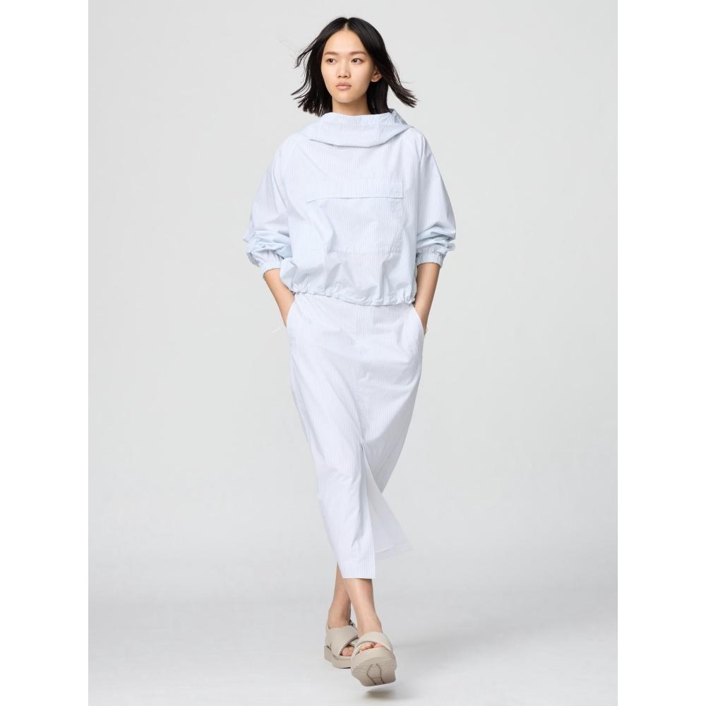 Uniqlo Японская рубашка-пуловер с капюшоном