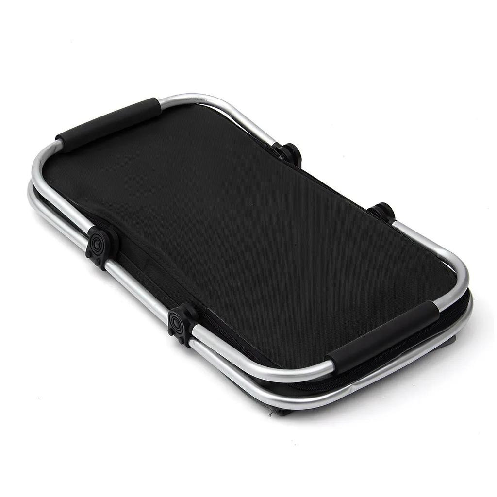 Car Oxford Outdoor Picnic Insulation Storage Basket Refrigerated Food Delivery Box Folding Shopping Basket Trunk Storage Box