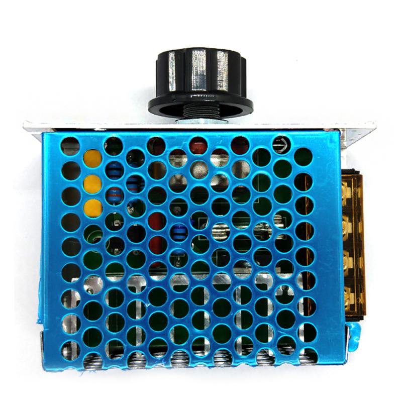 4000 Вт 220 В переменного тока мощный тиристорный регулятор напряжения регулятор скорости регулятор температуры диммер с