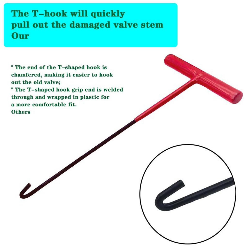 Набор инструментов для вентилей шин Легкая разборка Улучшенный контроль Для автомобилей Квадроциклов и Велосипедов Мотоциклов