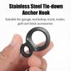 10-20 шт. Уплотнительное кольцо, стяжной крюк, многоцелевой якорь для автомобиля, грузовика, велосипеда с крюком, стяжное кольцо для подвешивания