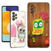 Lovely Cartoon Owl Phone Case For Samsung A13 A22 A24 A32 A23 A25 A34 A35 A52S A53 A54 A55 A73 A12 A14 A15 A31 A33 A50 A51 A72