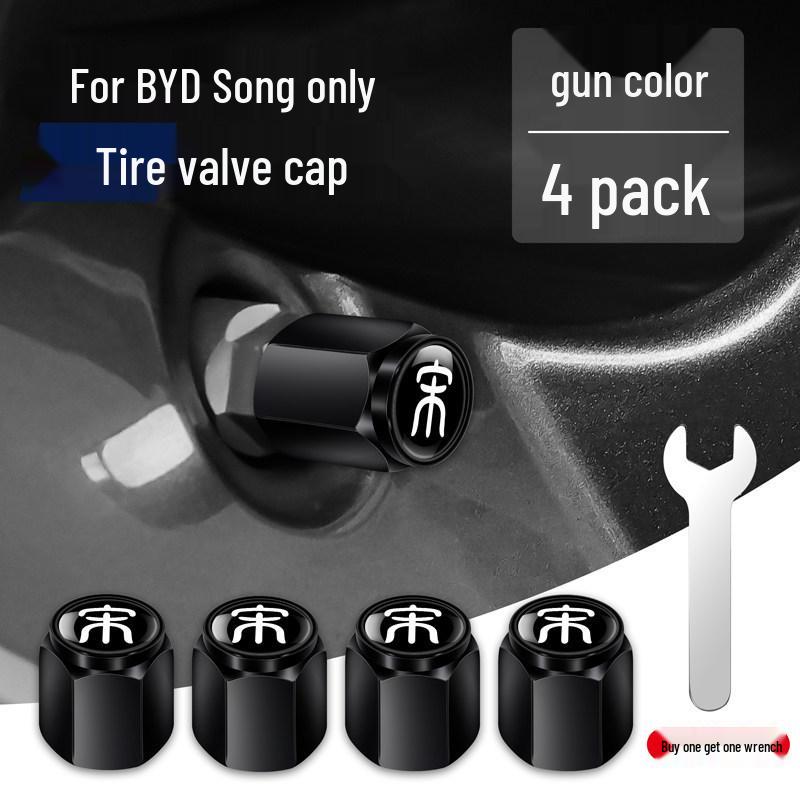 Металлическая колпачок на ниппель шины автомобиля BYD, защита от кражи
