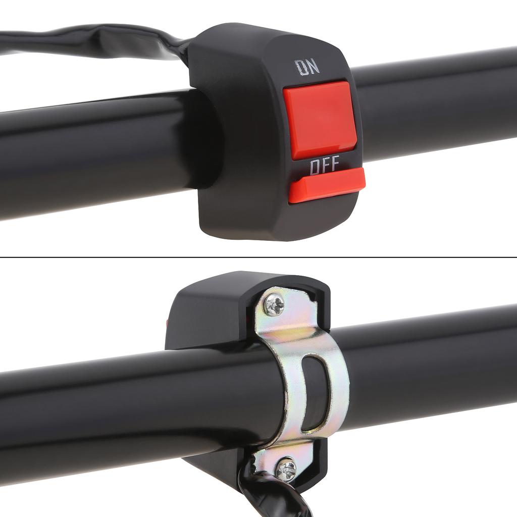 1 шт. 4-режимная светодиодная фара для мотоцикла, двухцветный прожектор дальнего/ближнего света для тягача, внедорожника, лодки с переключателем, 9 - 85 В, вспомогательный свет