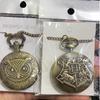 Гарри Поттер Дары Смерти Медный Сова Карманные Часы Кулон