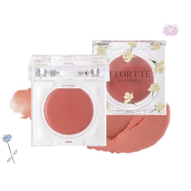 FLORTTE - Кремовые румяна серии 'Blooming' - 4 цвета