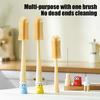 Многофункциональная щетка для чистки чашек 5-в-1, мультяшный сапог, длинная ручка, силиконовая щетка
