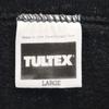 tultex 90-е годы Старый принт Тренировочная кофта с длинным рукавом L Серия Black Мужская Б/у