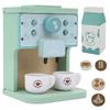 [PACZB] Wooden Pastel Coffee Maker + Accessories Z3409
