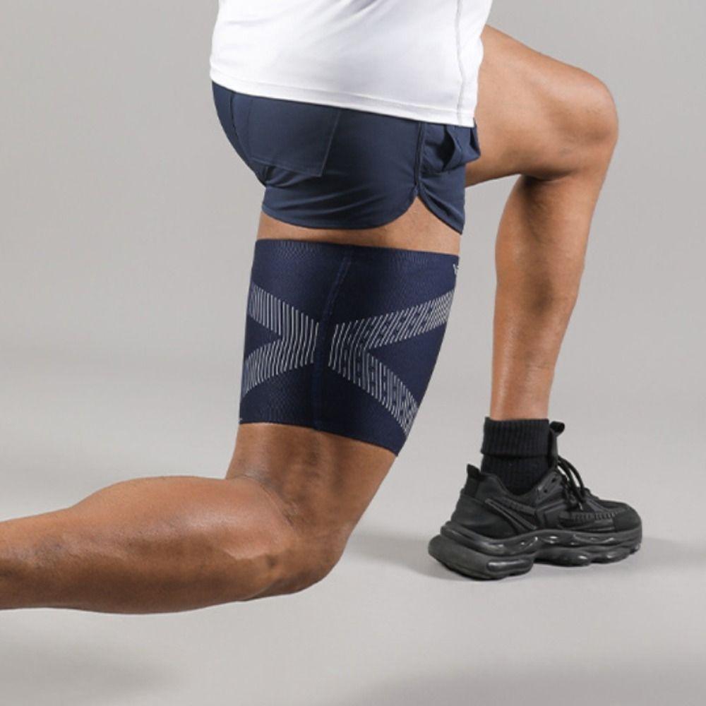 Compression Leg Guards Breathable Upper Leg Sleeves Thigh Sleeves Leg Support Running