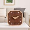 Wooden Bedside Table Clock Retro Wall Clocks Unique Desk Clock Home Decor