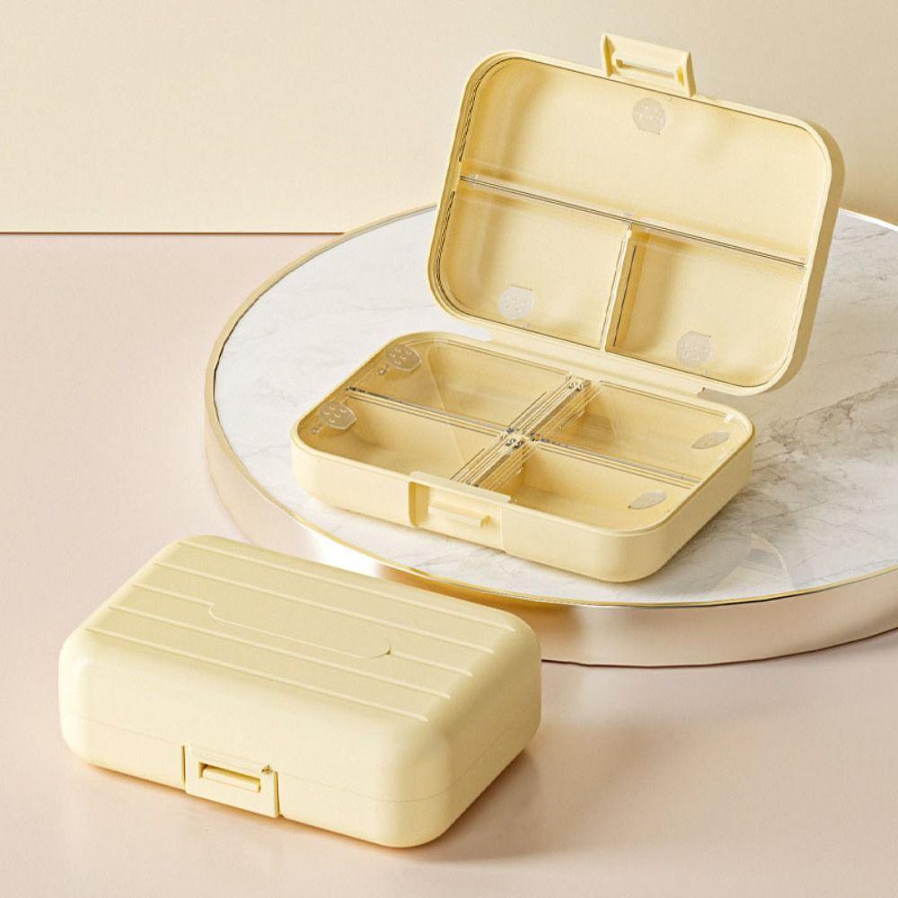Portable Jewelry Box Mini Storage Box Durable Pill Case Earrings