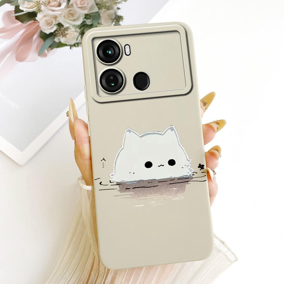 Чехол для Itel P40 Plus P683L Милый Мультяшный Кролик Мягкий Силиконовый Чехол для Телефона Для Itel P40 P 40 ItelP40 P40+ Задняя Крышка Fundas