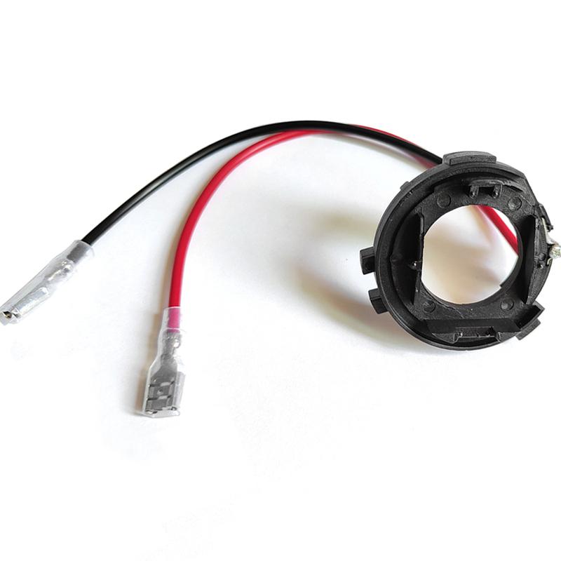 New 2Pcs H7 LED Adapter Holder Retainers For Volkswagen Golf 7 MK7 Headlight Bulb