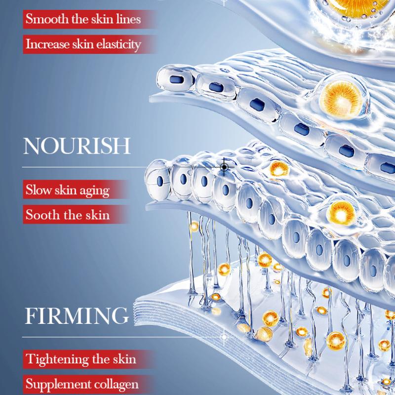 Сыворотка с коллагеном улитки 50 мл SADOER Увлажняющее смягчающее средство против морщин