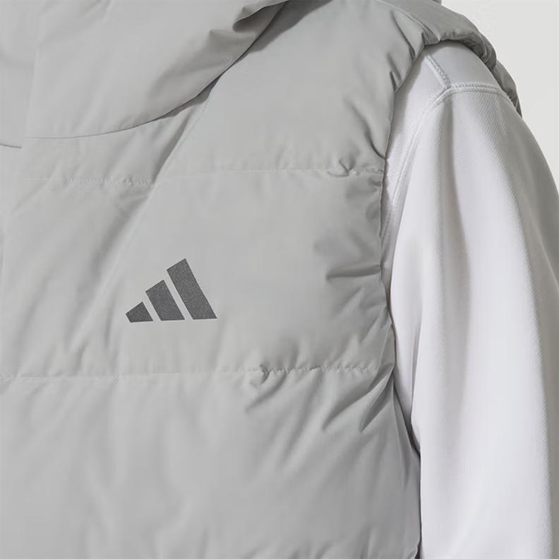 adidas Мужские пуховые жилеты с капюшоном Умеренные KH3996